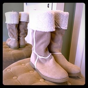 Genuine Suede Boots